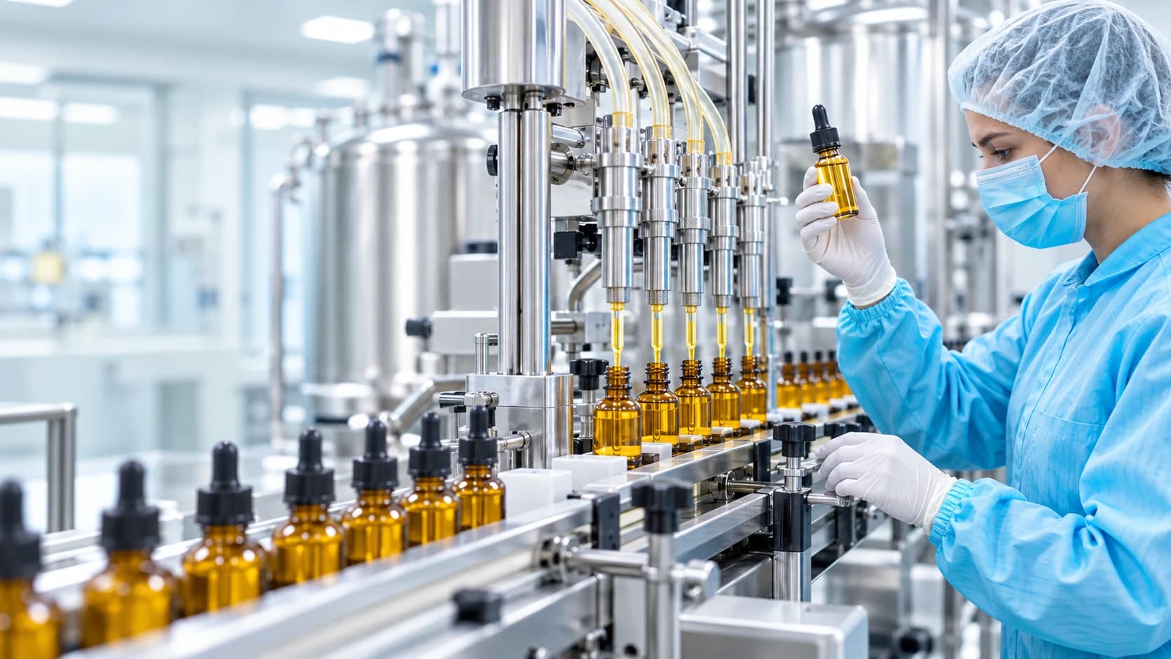 Drops supplement manufacturing