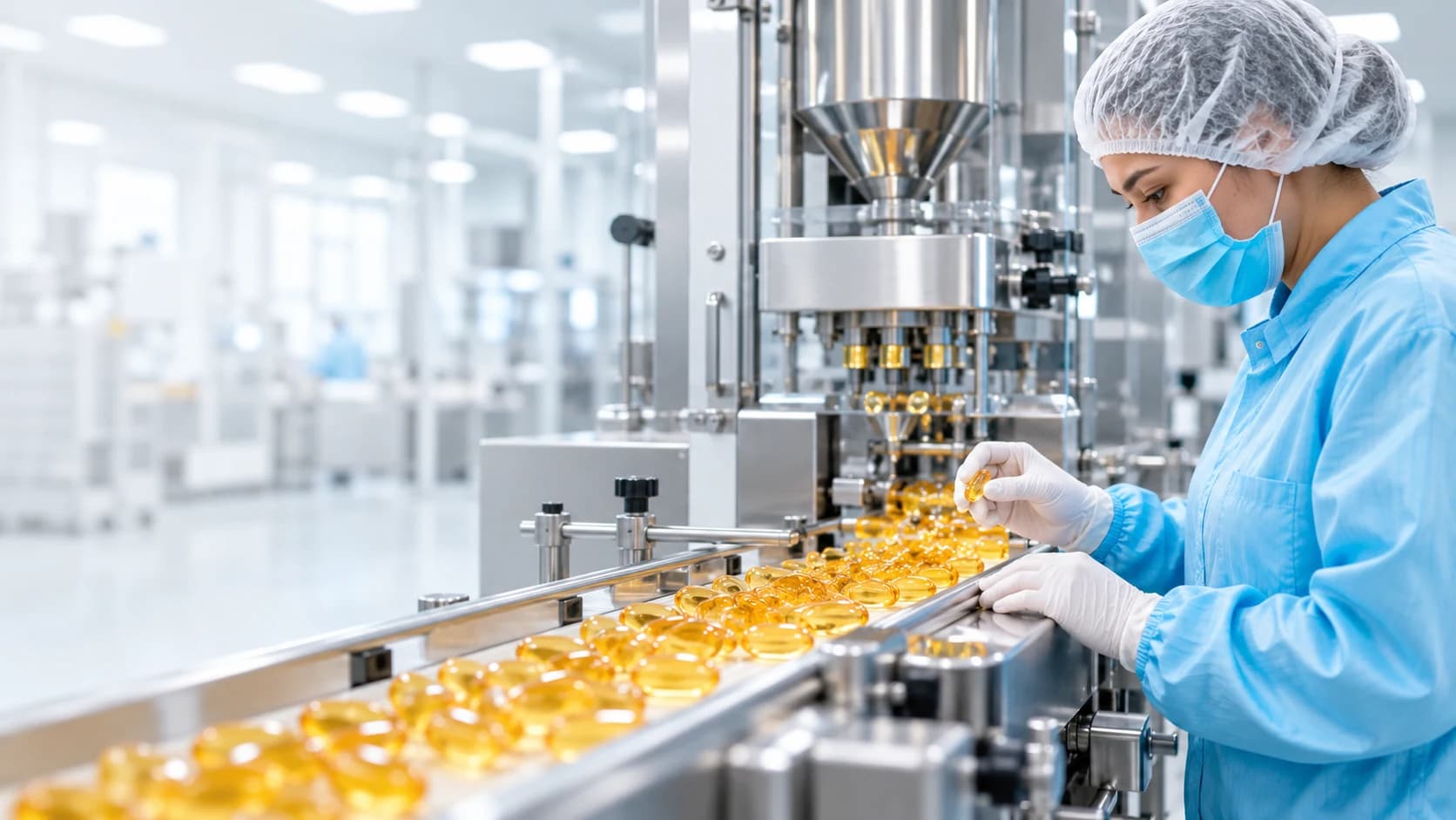 Softgels manufacturing