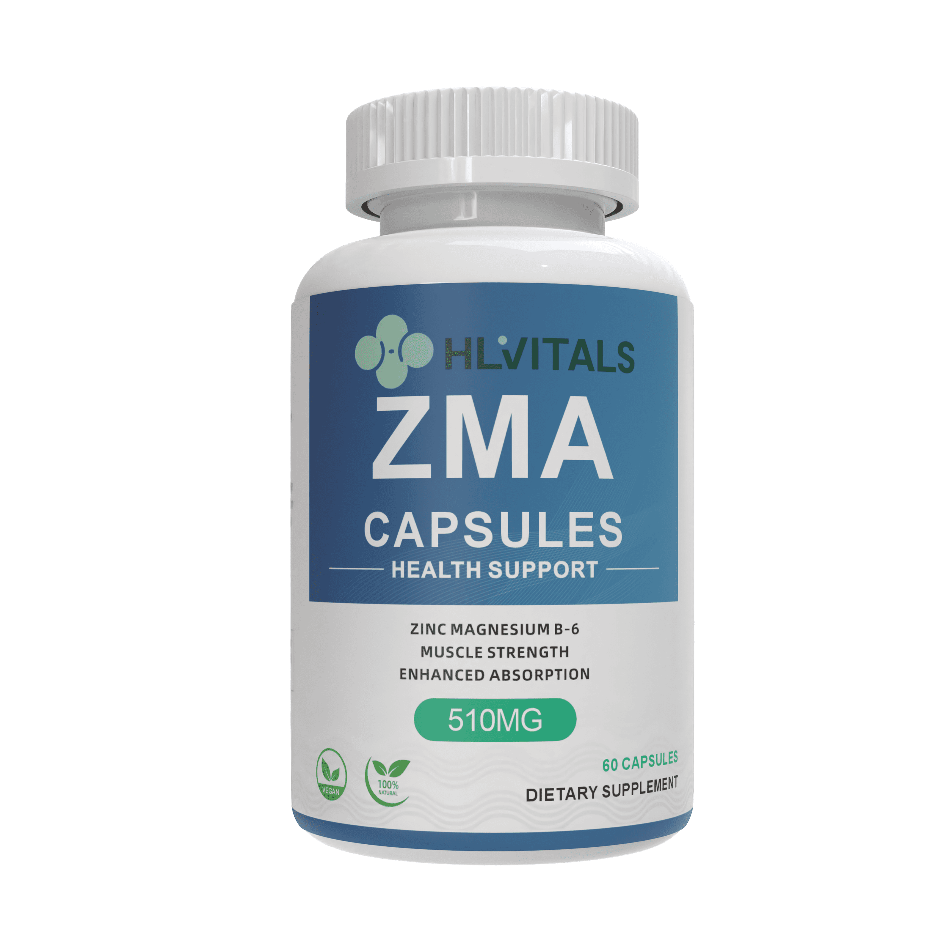 Non-GMO ZMA Post-Workout Support Caps