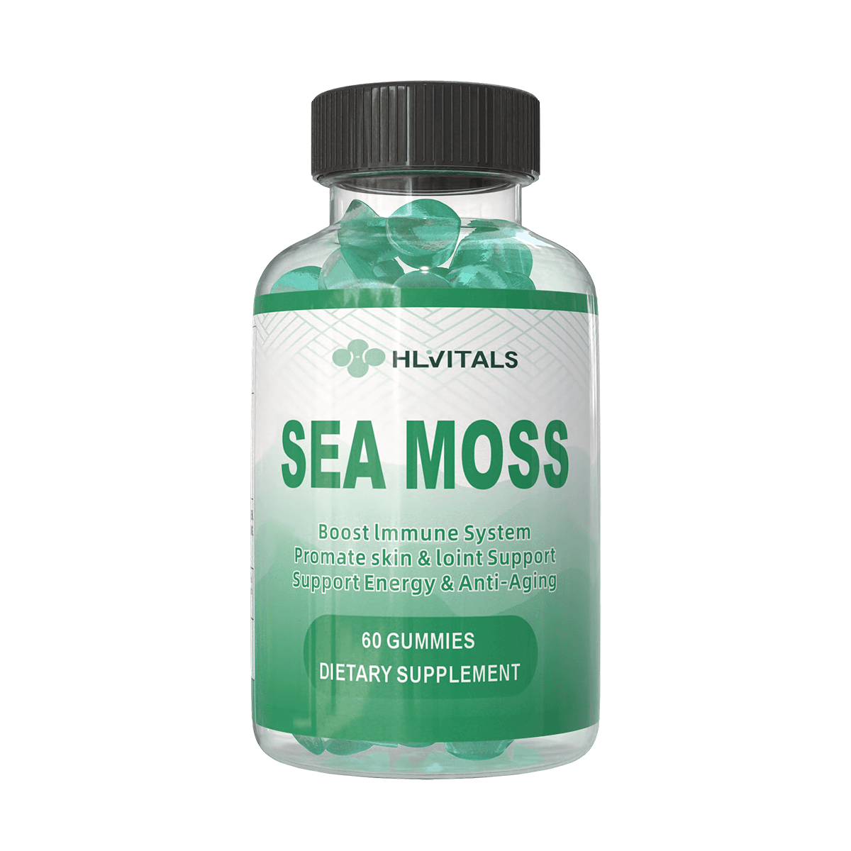 Sea Moss Gummies for Immune & Energy Support