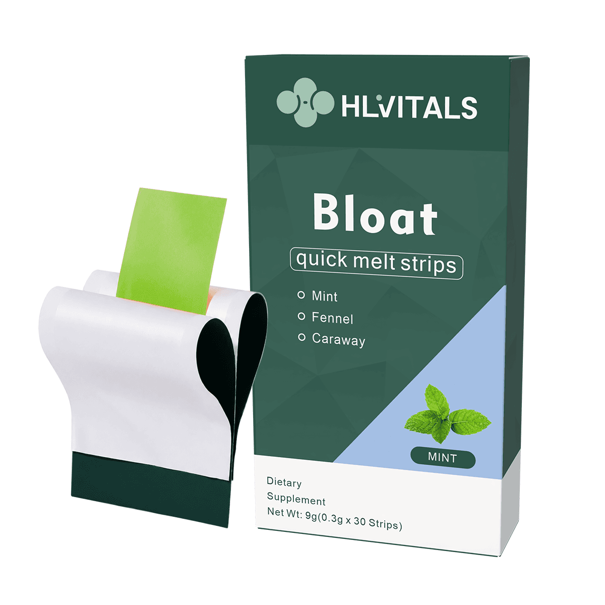 Bloat Digestive Support Oral Strips