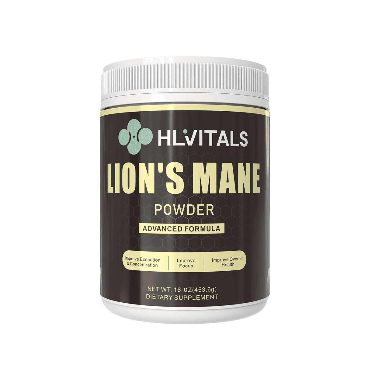 Pure Lions Mane Powder for Cognitive Boost