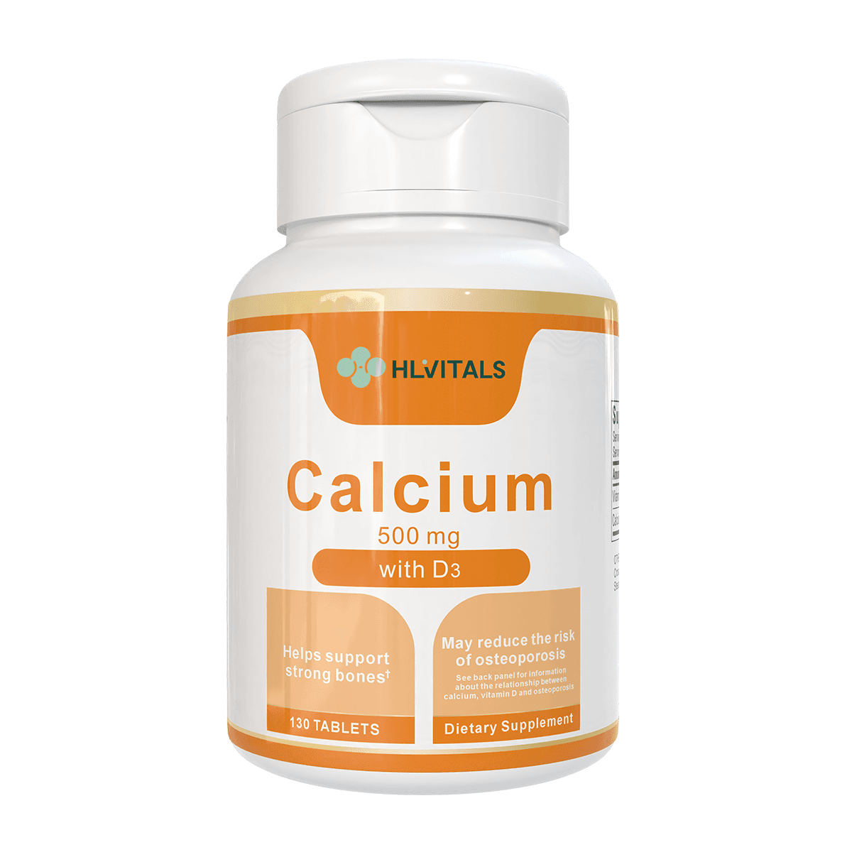 Calcium 500 mg with Vitamin D3 Tablets