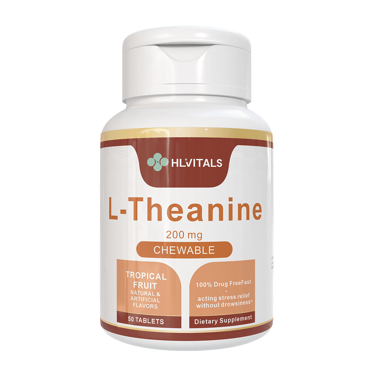 Chewable L-Theanine 200mg Tablets