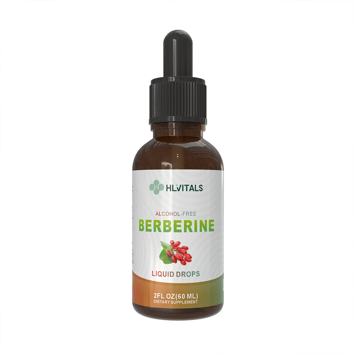 High-Potency Natural Berberine Drops for Digestion & Immune