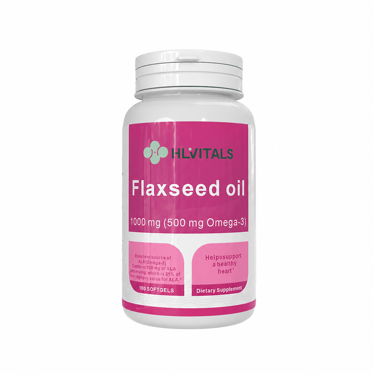 Flaxseed Oil 1000 mg Softgels